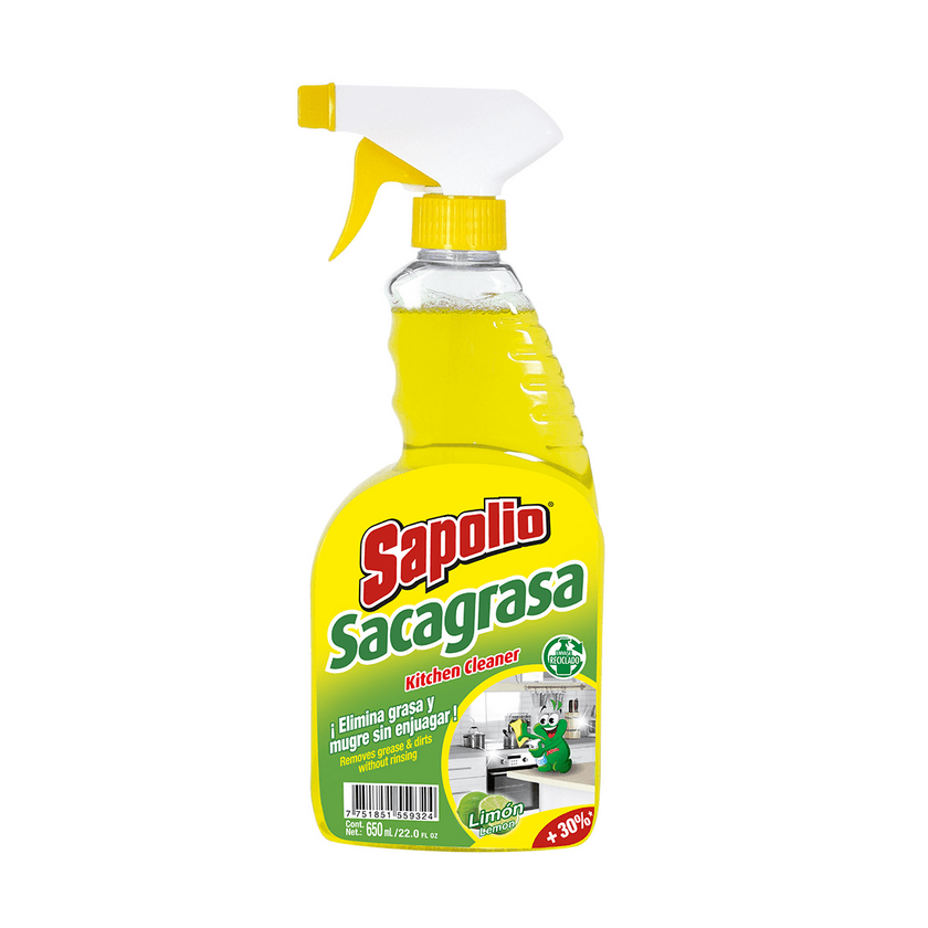 Sacagrasa Sapolio 650 Ml.